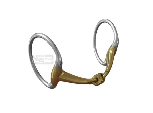 Neue Schule Eggbutt Tranz Angled Lozenge snaffle